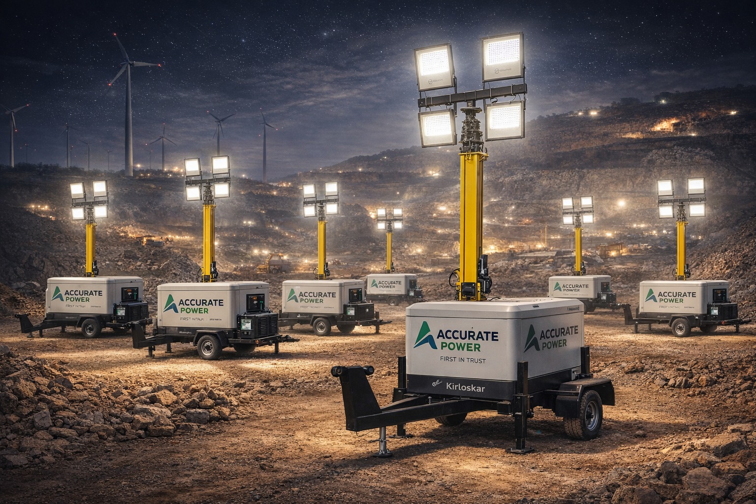 Mobile Lighting Tower